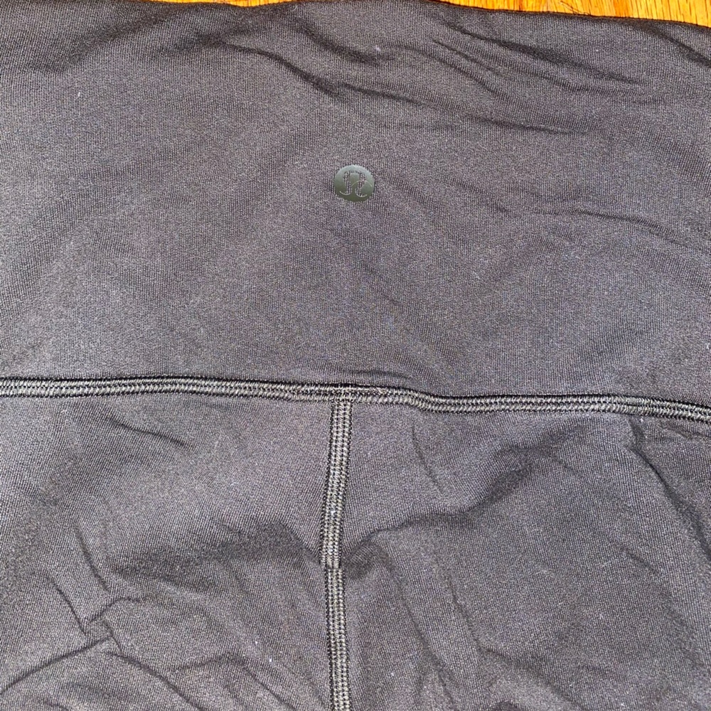 LULULEMON OLIVIE GREEN HIGH RISE LEGGINGS